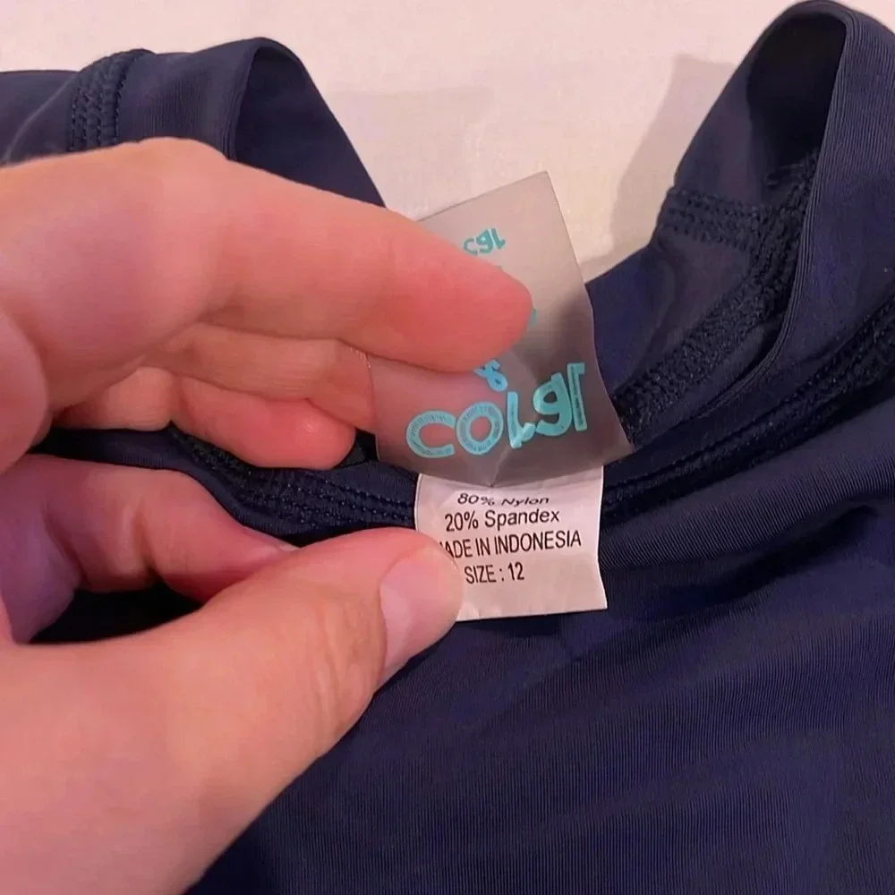 Coral & Reef boys short‎ sleeve Hawaii rash guard size 12 worn once EUC